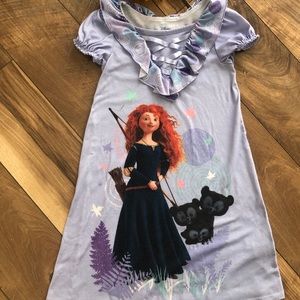 Disney princess Merida girl nightgown pajamas